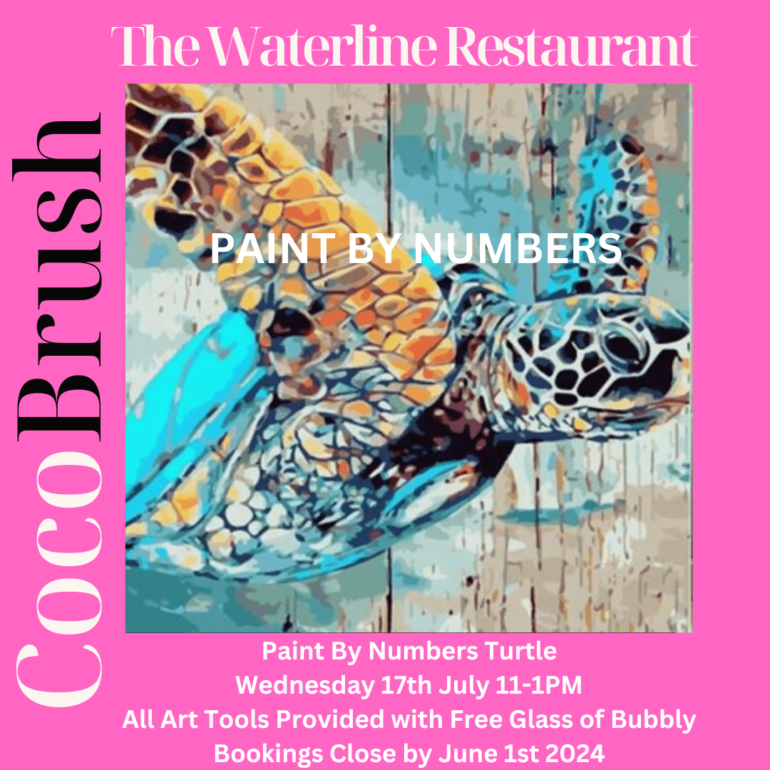 Paint By Numbers - Turtle Painting